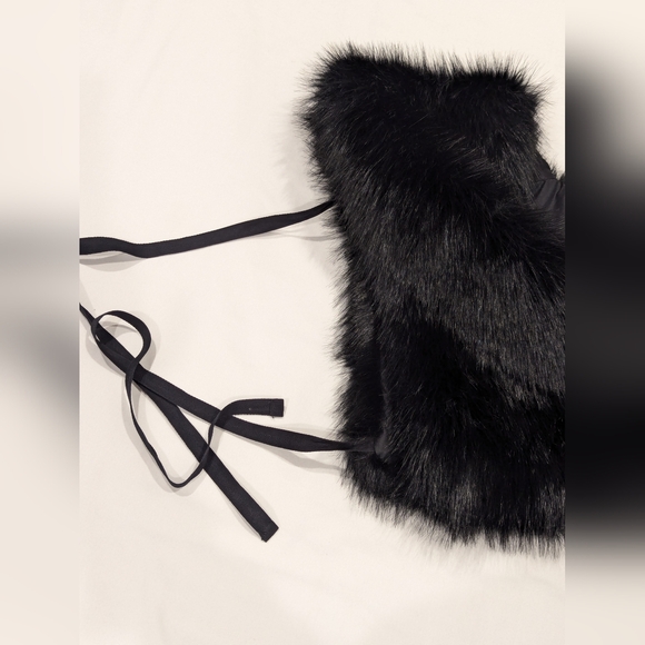 NWT! A New Day a faux Fur Shoulder Cape - Picture 7 of 7